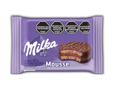 Alfajor Milka Mousse Simple