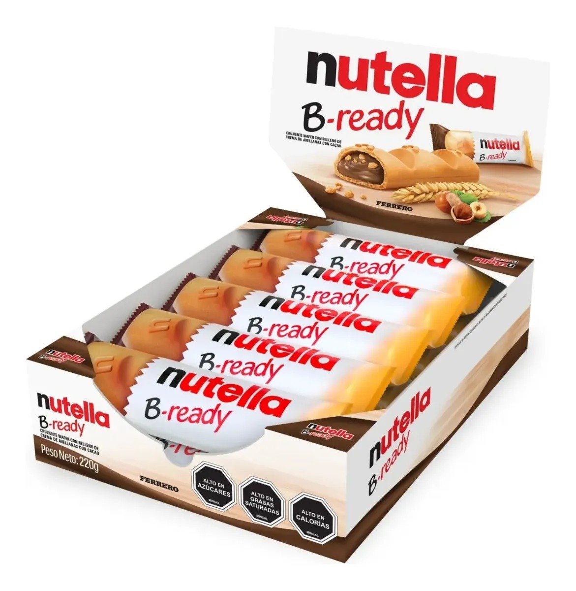 Nueva Oblea Nutella Rellena