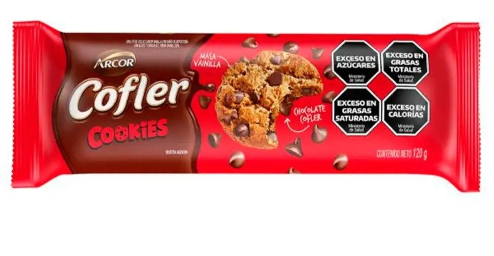  Cofler Cookies Vainilla y Chips de Chocolate