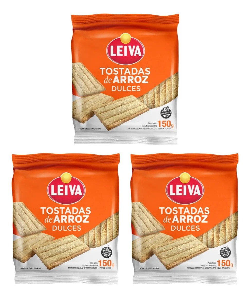 Tostadas De Arroz Leiva
