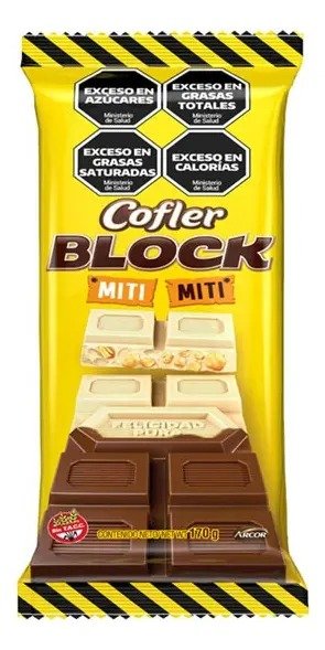 Chocolate Block Cofler Mani 170g Miti Miti