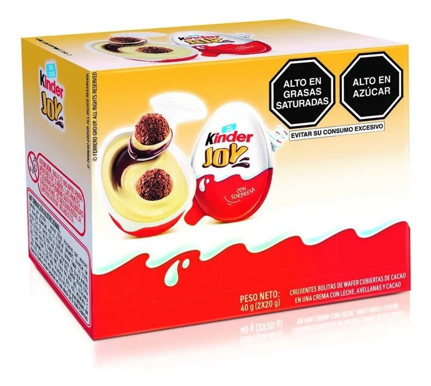 Huevo Sorpresa Kinder Joy 12 Unidades