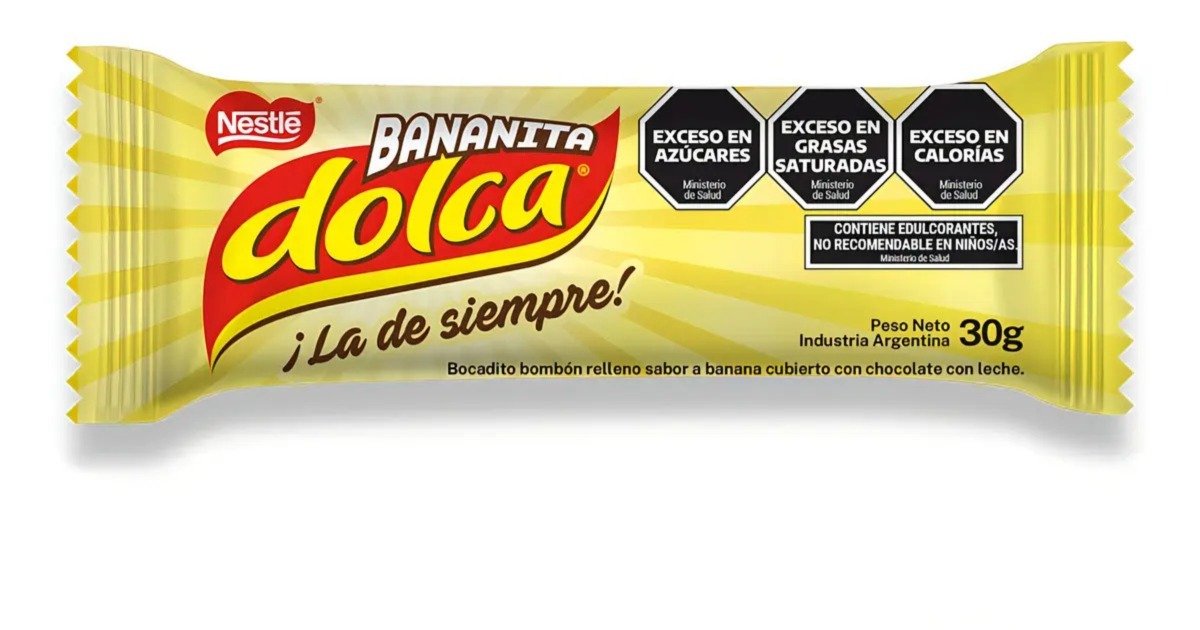 Chocolate Nestlé Bananita Dolca 30g 