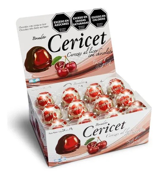 Bombon Cericet Felfort X 12 unidades