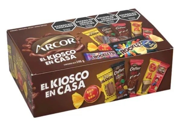 Kiosko en Casa Arcor Bombones Surtidos caja 246 g.