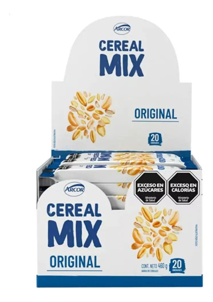 Barritas Cereal Mix Varios Sabores Arcor x unidad