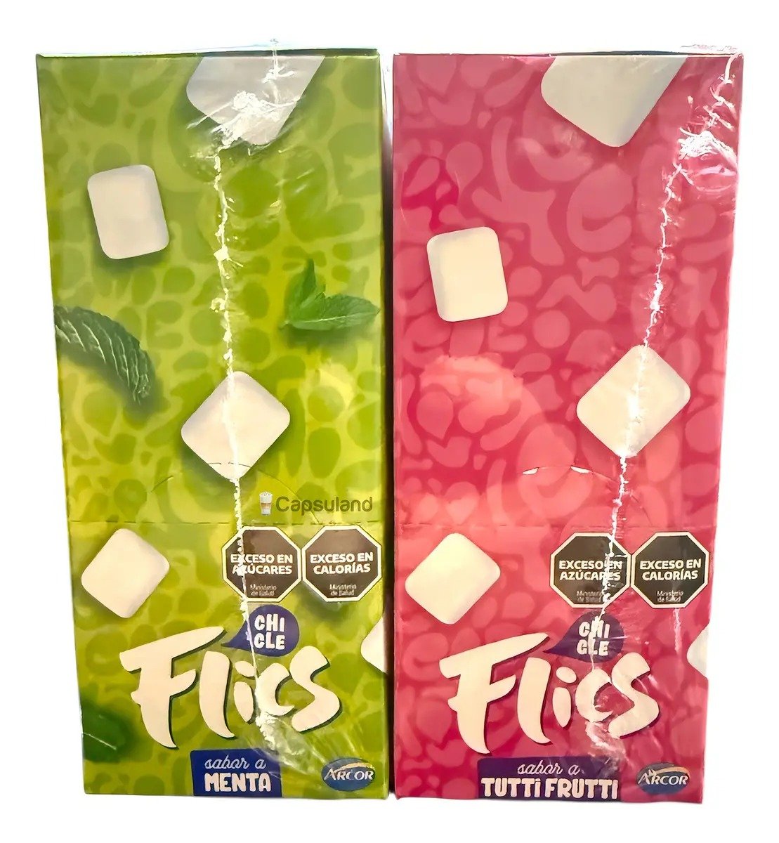 Chicles Flics Tutti Frutti Confitado Caja 12 Blister