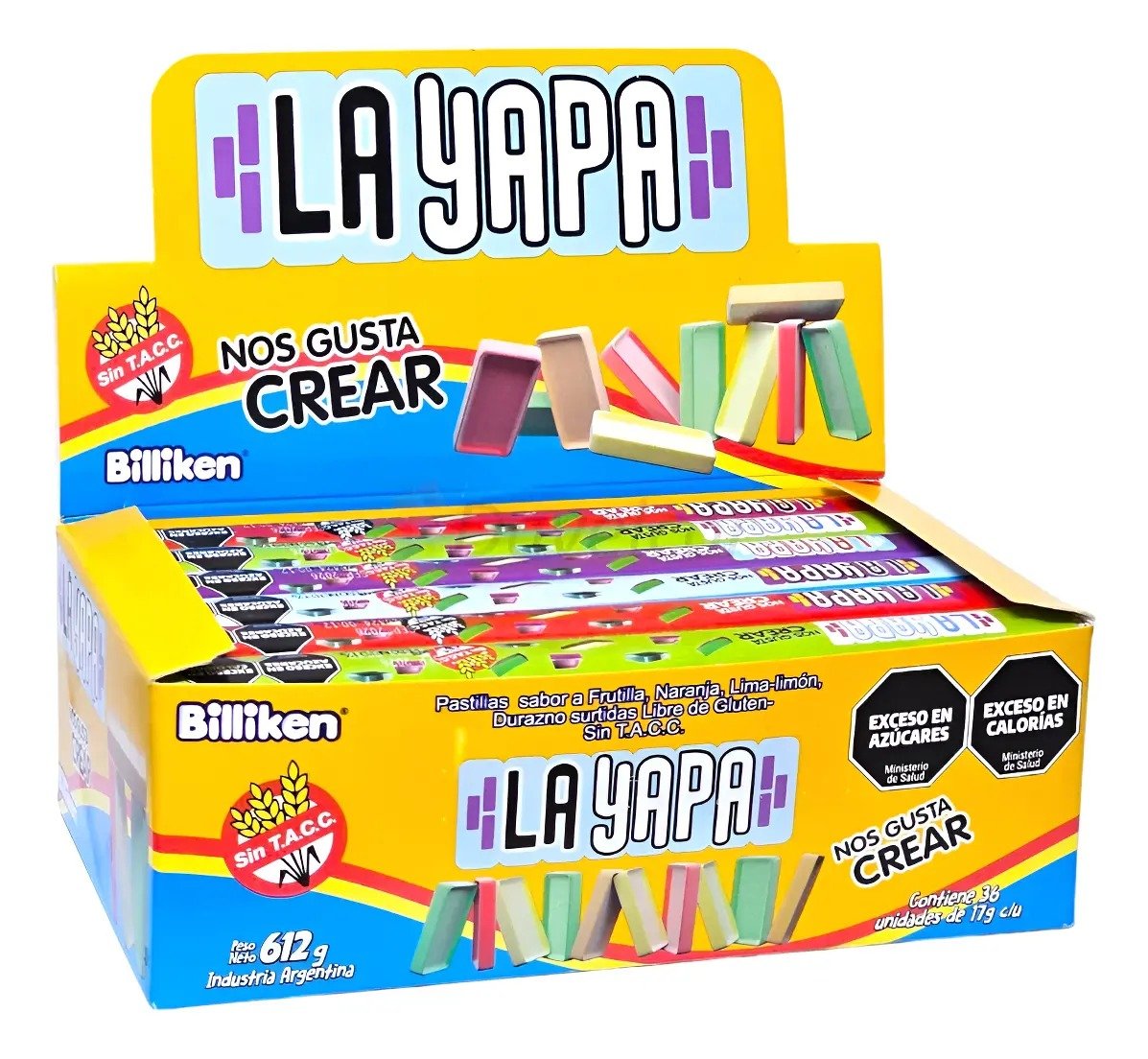 Pastillas La Yapa - Caja X 36 Unidades