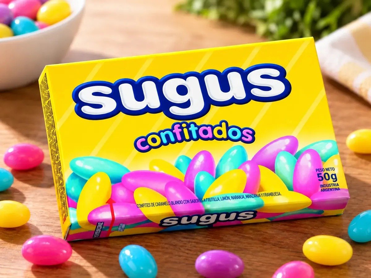Caramelos Sugus Confitados x unidad