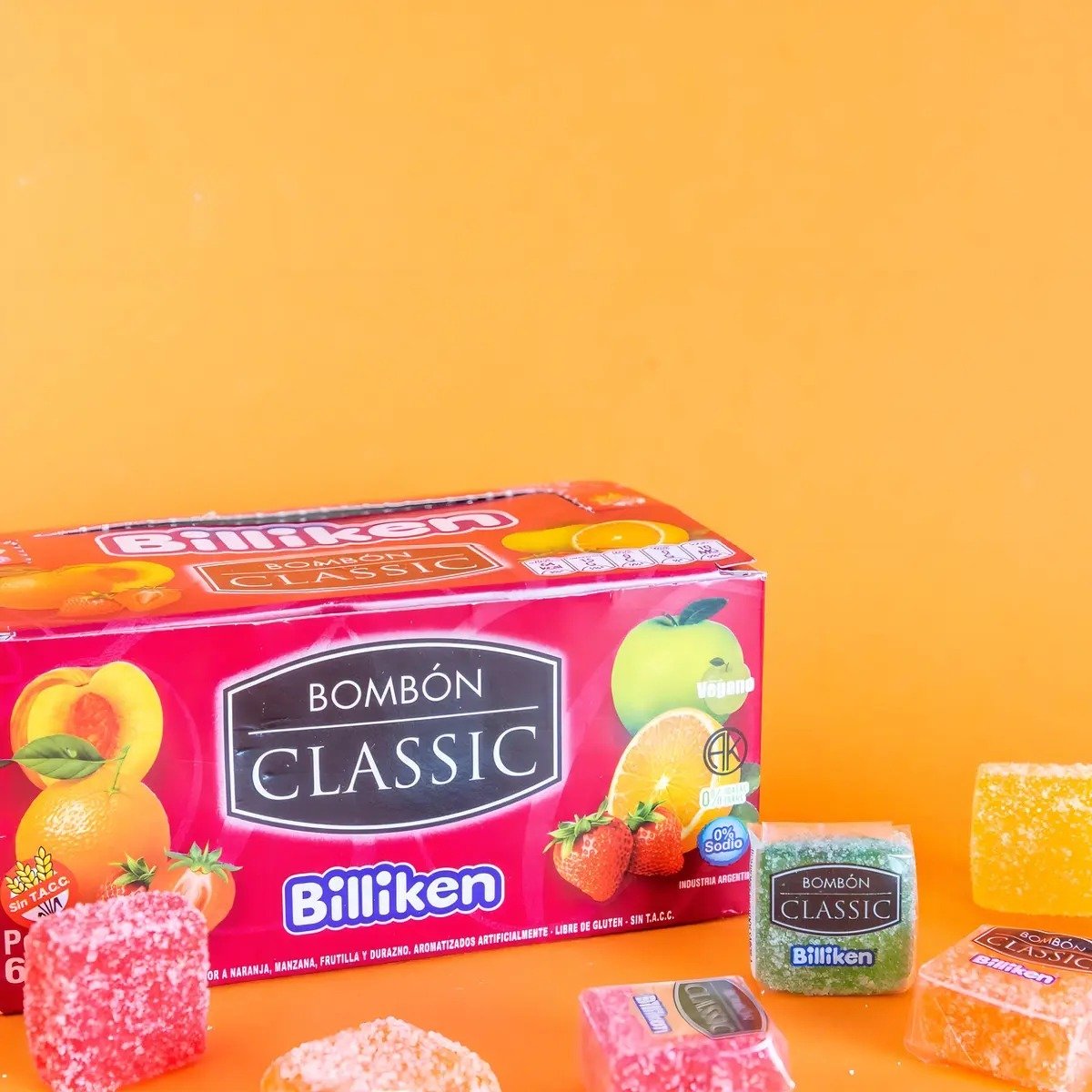 Bombón Billiken Classic Frutal Surtidos X 600g